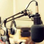 Radio interview microphone
