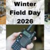 Winter Field Day announcement banner